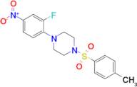 1-(2-Fluoro-4-nitrophenyl)-4-tosylpiperazine