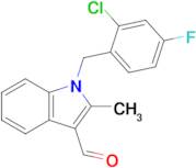 1-(2-Chloro-4-fluorobenzyl)-2-methyl-1H-indole-3-carbaldehyde