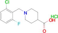 1-(2-Chloro-6-fluorobenzyl)piperidine-4-carboxylic acid hydrochloride