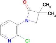 1-(2-Chloropyridin-3-yl)-3,3-dimethylazetidin-2-one