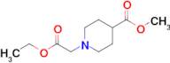 Methyl 1-(2-ethoxy-2-oxoethyl)piperidine-4-carboxylate