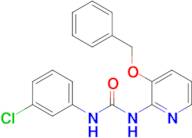 1-(3-(Benzyloxy)pyridin-2-yl)-3-(3-chlorophenyl)urea