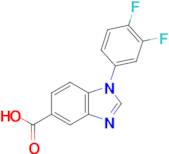 1-(3,4-Difluorophenyl)-1H-benzo[d]imidazole-5-carboxylic acid