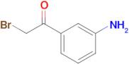 1-(3-Aminophenyl)-2-bromoethan-1-one