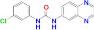 1-(3-Chlorophenyl)-3-(quinoxalin-6-yl)urea