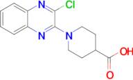 1-(3-Chloroquinoxalin-2-yl)piperidine-4-carboxylic acid