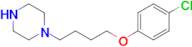 1-(4-(4-Chlorophenoxy)butyl)piperazine