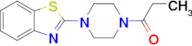1-(4-(Benzo[d]thiazol-2-yl)piperazin-1-yl)propan-1-one