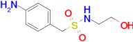 1-(4-Aminophenyl)-N-(2-hydroxyethyl)methanesulfonamide