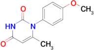 1-(4-Methoxyphenyl)-6-methylpyrimidine-2,4(1H,3H)-dione