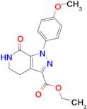 Ethyl 1-(4-methoxyphenyl)-7-oxo-4,5,6,7-tetrahydro-1H-pyrazolo[3,4-c]pyridine-3-carboxylate