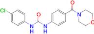 1-(4-Chlorophenyl)-3-(4-(morpholine-4-carbonyl)phenyl)urea