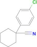 1-(4-Chlorophenyl)cyclohexane-1-carbonitrile