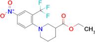 Ethyl 1-(4-nitro-2-(trifluoromethyl)phenyl)piperidine-3-carboxylate