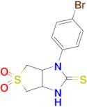 1-(4-Bromophenyl)tetrahydro-1H-thieno[3,4-d]imidazole-2(3H)-thione 5,5-dioxide