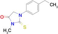 1-(4-Ethylphenyl)-3-methyl-2-thioxoimidazolidin-4-one