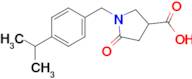 1-(4-Isopropylbenzyl)-5-oxopyrrolidine-3-carboxylic acid