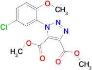 Dimethyl 1-(5-chloro-2-methoxyphenyl)-1H-1,2,3-triazole-4,5-dicarboxylate