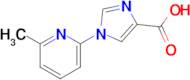 1-(6-Methylpyridin-2-yl)-1H-imidazole-4-carboxylic acid