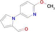 1-(6-Methoxypyridin-3-yl)-1H-pyrrole-2-carbaldehyde