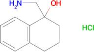 1-(Aminomethyl)-1,2,3,4-tetrahydronaphthalen-1-ol hydrochloride