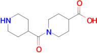 1-(Piperidine-4-carbonyl)piperidine-4-carboxylic acid
