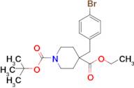 1-(Tert-butyl) 4-ethyl 4-(4-bromobenzyl)piperidine-1,4-dicarboxylate