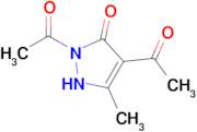 2,4-diacetyl-5-methyl-2,3-dihydro-1H-pyrazol-3-one