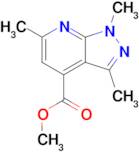 Methyl 1,3,6-trimethyl-1H-pyrazolo[3,4-b]pyridine-4-carboxylate