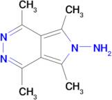 1,4,5,7-Tetramethyl-6H-pyrrolo[3,4-d]pyridazin-6-amine