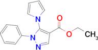 Ethyl 1-phenyl-5-(1H-pyrrol-1-yl)-1H-pyrazole-4-carboxylate