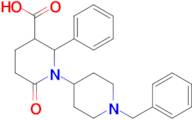 1'-Benzyl-6-oxo-2-phenyl-[1,4'-bipiperidine]-3-carboxylic acid