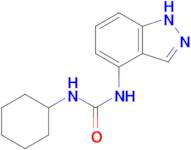 1-Cyclohexyl-3-(1H-indazol-4-yl)urea