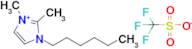 1-Hexyl-2,3-dimethyl-1H-imidazol-3-ium trifluoromethanesulfonate