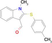 1-Methyl-2-(p-tolylthio)-1H-indole-3-carbaldehyde