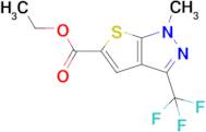 Ethyl 1-methyl-3-(trifluoromethyl)-1H-thieno[2,3-c]pyrazole-5-carboxylate