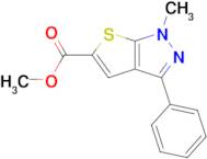 Methyl 1-methyl-3-phenyl-1H-thieno[2,3-c]pyrazole-5-carboxylate