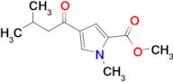 Methyl 1-methyl-4-(3-methylbutanoyl)-1H-pyrrole-2-carboxylate