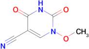 1-Methoxy-2,4-dioxo-1,2,3,4-tetrahydropyrimidine-5-carbonitrile