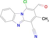 1-Chloro-2-formyl-3-methylbenzo[4,5]imidazo[1,2-a]pyridine-4-carbonitrile