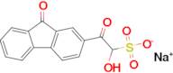 Sodium 1-hydroxy-2-oxo-2-(9-oxo-9H-fluoren-2-yl)ethane-1-sulfonate