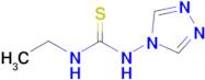 1-Ethyl-3-(4H-1,2,4-triazol-4-yl)thiourea