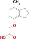 2-((7-Methyl-2,3-dihydro-1H-inden-4-yl)oxy)acetic acid