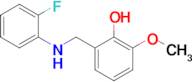 2-(((2-Fluorophenyl)amino)methyl)-6-methoxyphenol