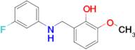 2-(((3-Fluorophenyl)amino)methyl)-6-methoxyphenol