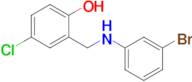 2-(((3-Bromophenyl)amino)methyl)-4-chlorophenol