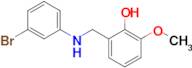 2-(((3-Bromophenyl)amino)methyl)-6-methoxyphenol