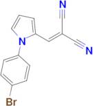 2-((1-(4-Bromophenyl)-1H-pyrrol-2-yl)methylene)malononitrile