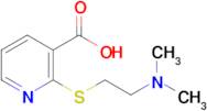 2-((2-(Dimethylamino)ethyl)thio)nicotinic acid