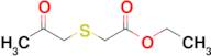 Ethyl 2-((2-oxopropyl)thio)acetate